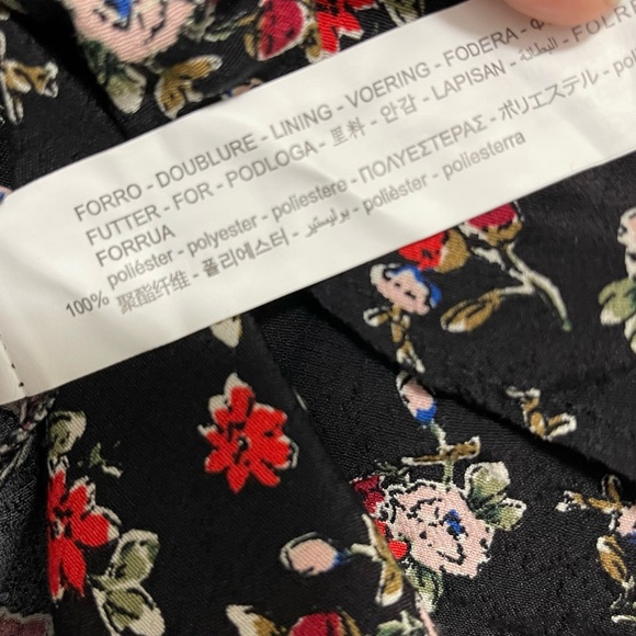 NWT ZARA Tiered Floral Skirt - Picture 5 of 7